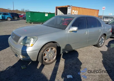 2003 Lexus Ls 430 from USA, damaged, VIN JTHBN30F930105414